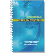 The Automotive IATF 16949: 2016 Memory Jogger : A pocket Guide for Implementing a compliant  IATF 16949 Quality Management System
